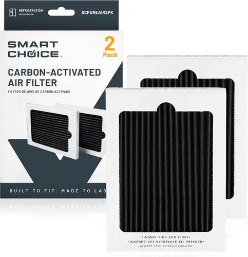 Smart Choice SCPUREAIR2PK Filtro de aire para refrigerador, parte de repuesto genuina para Frigidaire PAULTRA PureAir Ultra, paquete de 2