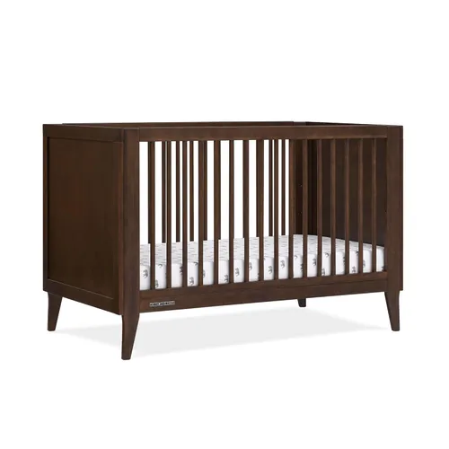 Vista 13 de Delta Children Ollie - Cuna convertible 4 en 1, certificada Greenguard Gold, color blanco Bianca