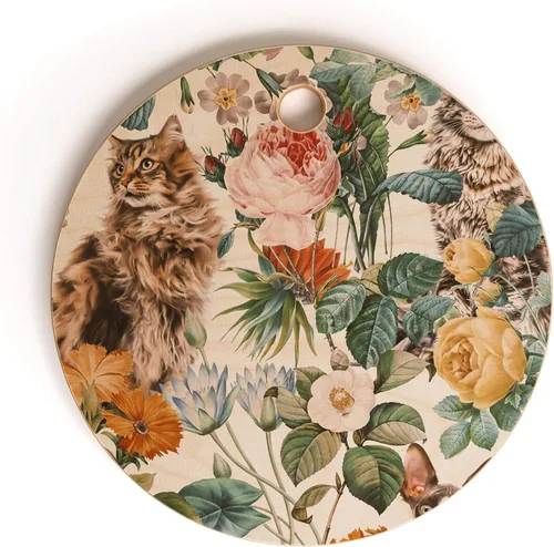 Vista 37 de Society6 Tabla de Cortar de Bambú - Decoración de Cocina de Burcu Korkmazyurek - Tablas de Cortar Únicas para Cocina, 29.2 cm x 29.2 cm x 1.3 cm