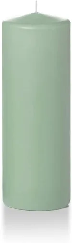 Vista 7 de yummi Velas redondas de pilar de lavanda de 3 x 6 pulgadas - 3 por paquete