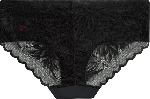 Vista 6 de Vince Camuto Ropa interior para mujer, paquete de 3 calzoncillos hipster de encaje sin costuras