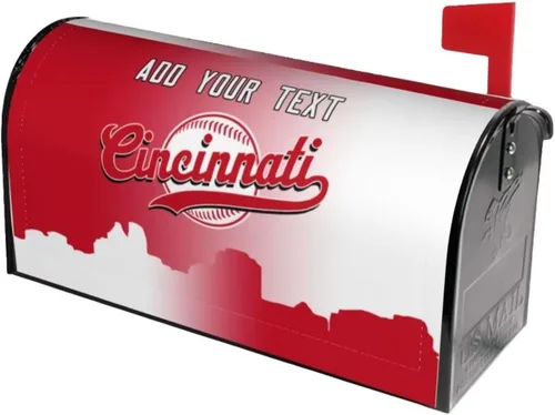 Vista 11 de Funda magnética para buzón de tamaño estándar, fundas de buzón personalizadas de béisbol de Arizona, tamaño grande, personalizable, cualquier texto