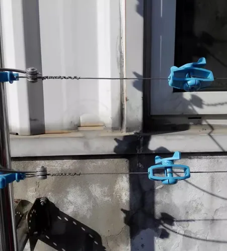 Vista 9 de Paquete de 14 conectores eléctricos de alambre para valla y tensor de línea, abrazaderas de perno dividido de aleación de aluminio con tensores