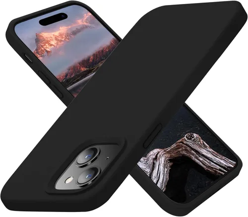 Vista 39 de Cordking Funda diseñada para iPhone 15 Pro Max, funda de silicona ultradelgada a prueba de golpes con [forro de microfibra suave antiarañazos], 6.7