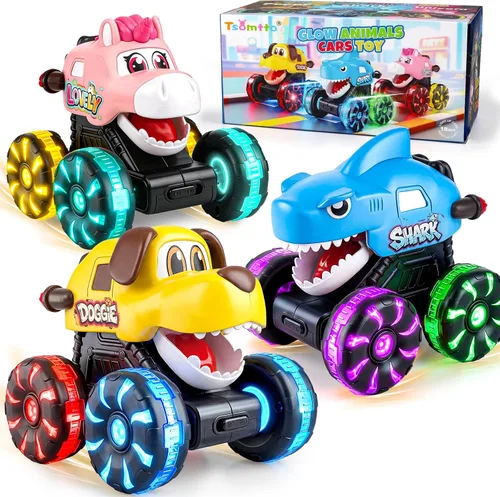 Press and Go Cars Monster Truck Animal Cars Juguetes para niños