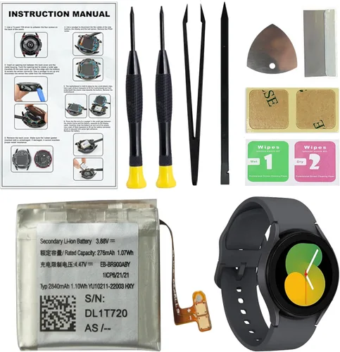 Vista 14 de Batería de repuesto para Galaxy Gear S3 Frontier & Gear S3 Classic, EB-BR760ABE Batería compatible con Samsung Gear S3 Frontier y Gear S3 Classic