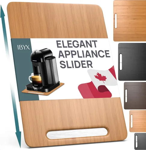 Vista 27 de Ibyx Elegante bandeja deslizante, compatible con batidoras KitchenAid de 4.5 cuartos de galón y otros electrodomésticos pesados (negro)