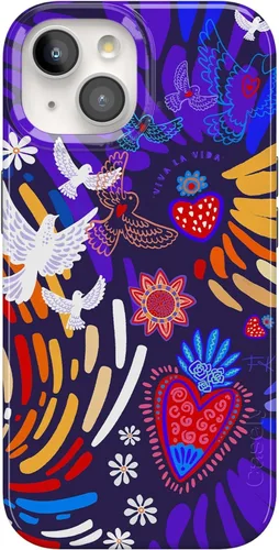 Vista 36 de Casely Funda para iPhone 15 Todas las cosas divertidas Diversión en días laborables Compatible con MagSafe Diseño clásico de carcasa