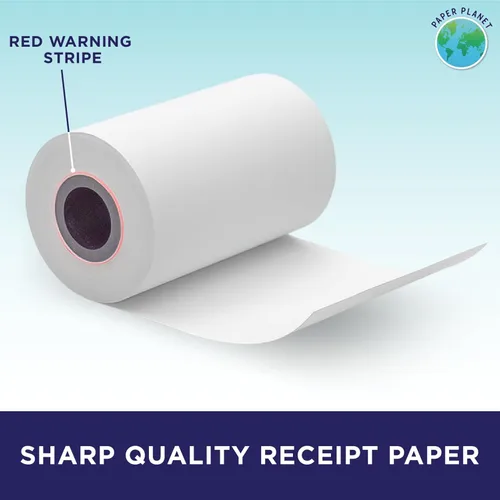 Vista 4 de PaperPlanet Papel de recibo para Dejavoo P1 P3 P8 QD1 QD2 QD4 Z8 Z9 30