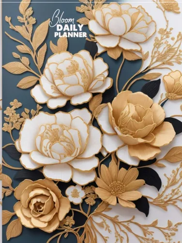 Bloom Daily Planner Undated Your Gateway to Daily Success and Well-being! (8.5x11)