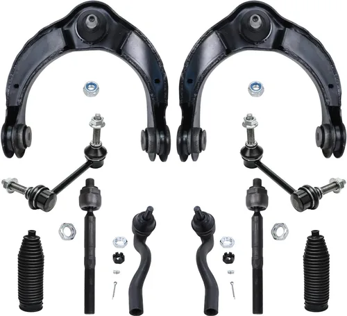 Vista 85 de Detroit Axle - Kit de suspensión delantera de 10 piezas para Ford Freestar Mercury Monterey 04-07, 2 brazos de control inferiores con rótula 4