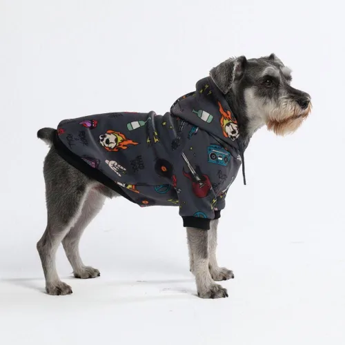 Vista 25 de Spark Paws Sudadera con capucha para perro, suéter de primera calidad para perros pequeños, medianos y grandes Trajes cálidos para bulldogs