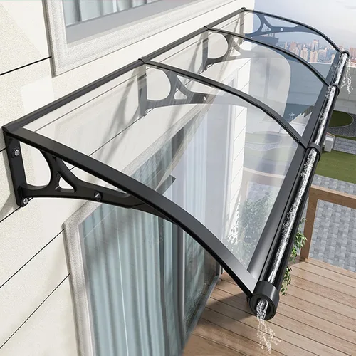 Toldo para puerta delantera al aire libre, toldo de ventana con fregadero grande, toldo para puerta de casa, silencioso, escalable, exterior a