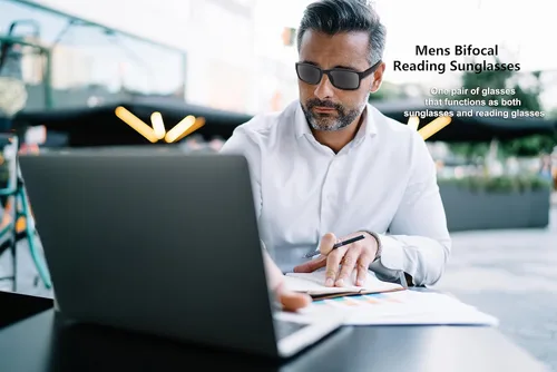 Vista 2 de Yogo Vision Reader Sunglasses for Men and women UV400 Tinted Reading Sunglasses 3-Pk