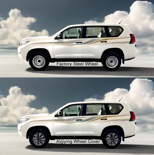 Vista 5 de Tapacubos Cubiertas de Ruedas de Repuesto Tamaño R15 Tapas de Cubo de Ajuste Universal para Rueda de Acero Cubierta de Llantas ABS Tapa de Neumático