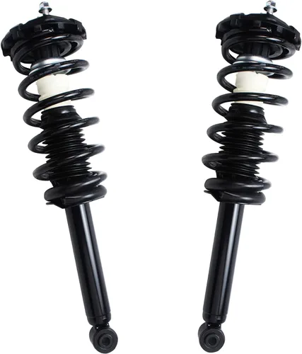 Vista 12 de Detroit Axle - Par de puntales traseros para Hyundai Accent 2000-2005, 2 puntales listos con montaje de resorte helicoidal 2001 2002 2003 2004