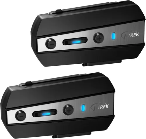 Vista 8 de JX01 - Auriculares Bluetooth para motocicleta con V5.4, 8 vías para casco de motocicleta con altavoces de 1.575 pulgadas, audio aptX, control