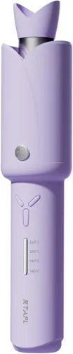 Vista 2 de Cordless Curling Iron with Temperature Control, Rechargeable Hair Curler, Bunny Ear Design Portable Curling Wand for Travel, Fast Heating Hair