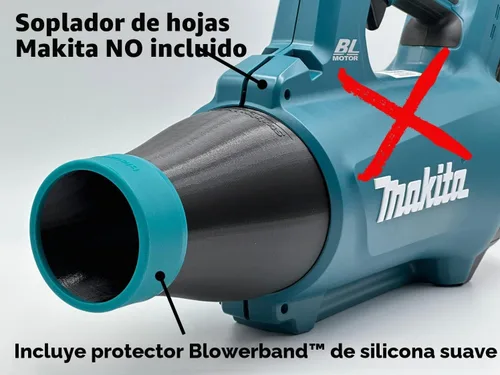 Vista 4 de STUBBY - Boquilla de secado de coche para sopladores de hojas Makita LXT de 18 V (XBU03Z y DUB184Z)