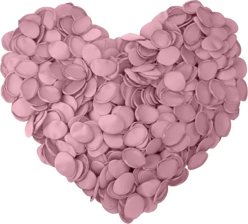 Vista 42 de 1000 pétalos de rosa de seda artificial, para decoración de bodas, fiestas