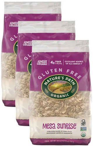 Vista 12 de Nature's Path - Cereal orgánico entero, 26.4 onzas (paquete de 1), sin gluten, sin OMG, empaque ecológico