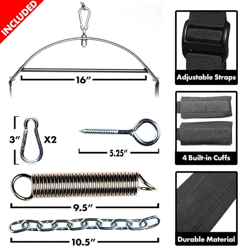 Vista 4 de 360 grados hamaca giratoria sexual