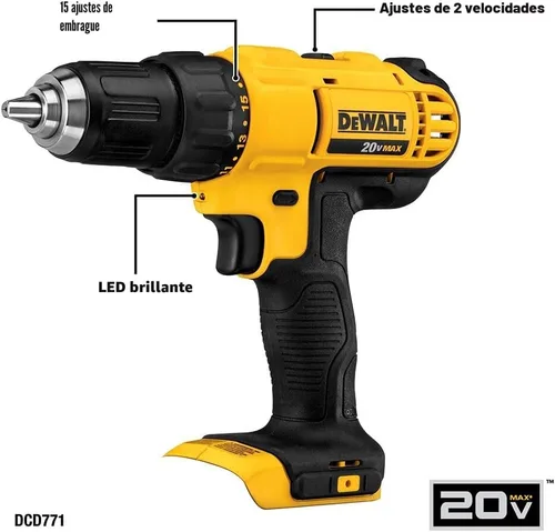 Vista 3 de DEWALT Tools Kit Combinado de 5 Herramientas Eléctricas, Taladro Inalámbrico Destornillador de Impacto Sierra Multiherramienta Oscilante con Batería