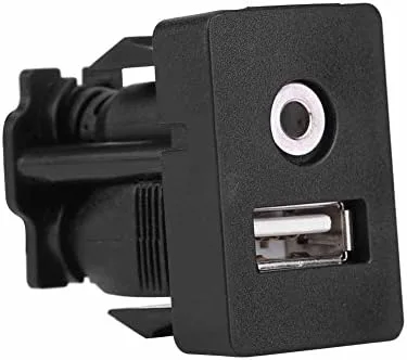 Vista 7 de Dilwe Soporte de extensión AUX, cable de montaje empotrado en panel USB para automóvil, barco y motocicleta