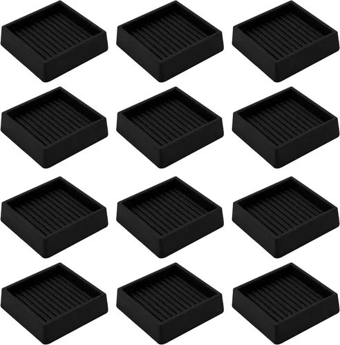Vista 18 de VOCOMO Copas de goma de 2 x 2, almohadillas antideslizantes para muebles, agarre antideslizante para muebles, pies antideslizantes para muebles