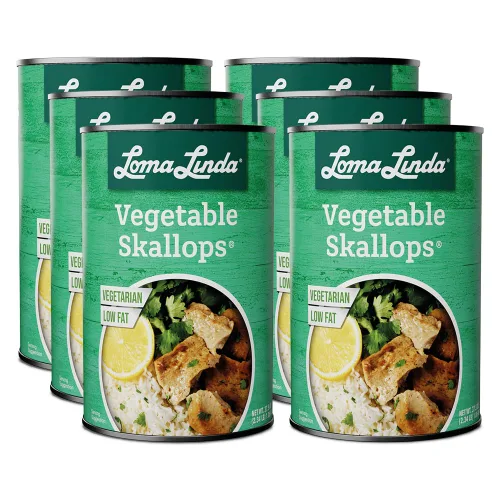 Vista 6 de Loma Linda - A base de plantas (Vegetable Skallops® (15 oz.)