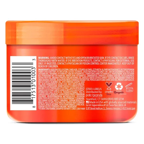 Vista 12 de Cantu Crema rizadora de coco con manteca de karité para cabello natural, 12 onzas para cabello natural, 12 oz