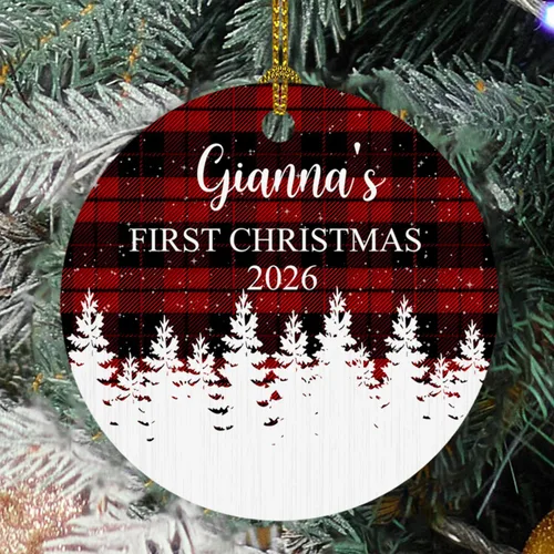 Vista 16 de Personalized 30 Years as Mr & Mrs Glass Ornament, Custom 30th Wedding Anniversary Ornaments with Names Date, Red Truck Xmas Ornament 2026, 30th
