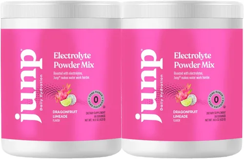 Vista 13 de JUNP Electrolitos en polvo, sin azúcar, sin carbohidratos, mezcla de electrolitos cetogénicos de limonada de bayas, electrolitos en polvo
