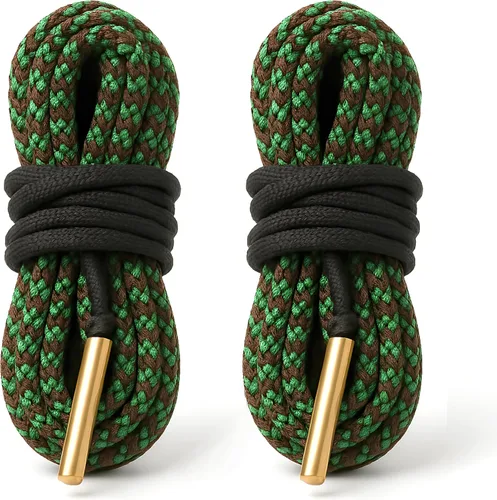 Vista 15 de Ultimate Rifle Build cuerda estilo serpiente para .223 5.56mm/.22/9mm/.380/12 GA/.30/.308/.44 Cal y más Cuerda limpiadora de armas compacta