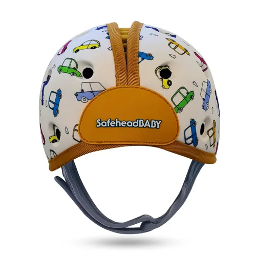 SafeheadBABY Casco protector de cabeza de bebé suave para gatear y caminar de 7 a 24 meses - Casco de seguridad infantil ultraligero y transpirable