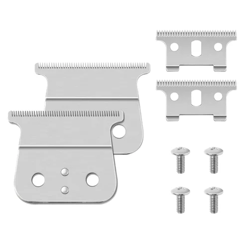 Paquete de 2 cuchillas en T compatibles con Andis T-Outliner G, GO, GTO, GTX, Headliner LS2, LS3 repuesto