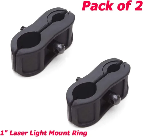 Vista 2 de GOTICAL Abrazadera MAG para escopeta o anillo de montaje de luz láser de 1 pulgada, abrazadera para escopeta de 1 pulgada (paquete de 2)