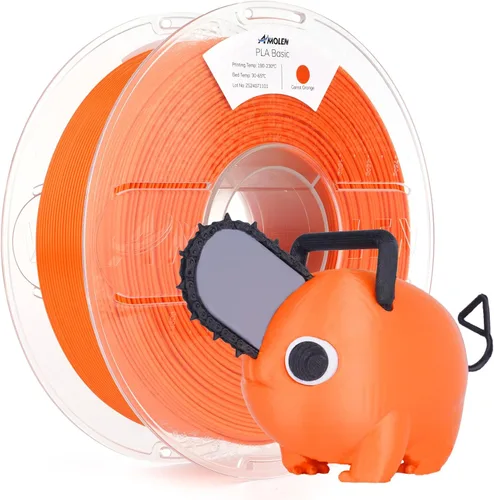 Vista 10 de Amolen - Filamento PLA para impresora 3D, Filamento PLA de alta velocidad de 600 mm/s 1.75 mm verde bosque, 1 kg/2.2 lb, precisión dimensional +