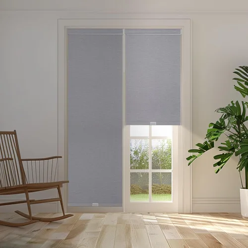 Vista 9 de Boolegon Persianas enrollables opacas para ventanas, inalámbricas, de tela con aislamiento térmico, protección UV, para el hogar, oficina