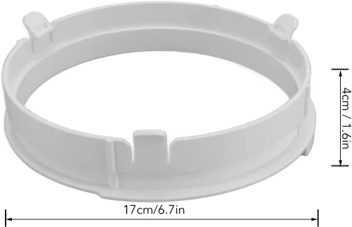 Vista 4 de Accesorios de aire acondicionado, Conector de manguera ABS Interfaz de conducto de escape ajustable para Midea 1.5P Aire acondicionado móvil KYR 35