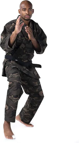 Vista 5 de Ronin Karate Uniform Men - Raro Heavy Weight Camouflage Karate Gi