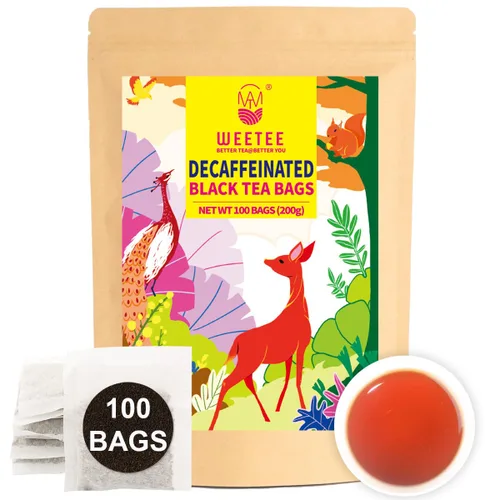 Vista 31 de WT WEETEE Emperor's Pu-erh - Bolsas de té 100 unidades, té oscuro Yunnan fermentado envejecido, suave y suave, con cafeína