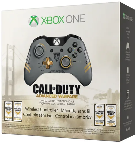 Vista 2 de Xbox One Limited Edition Call of Duty Advanced Warfare Wireless Controller