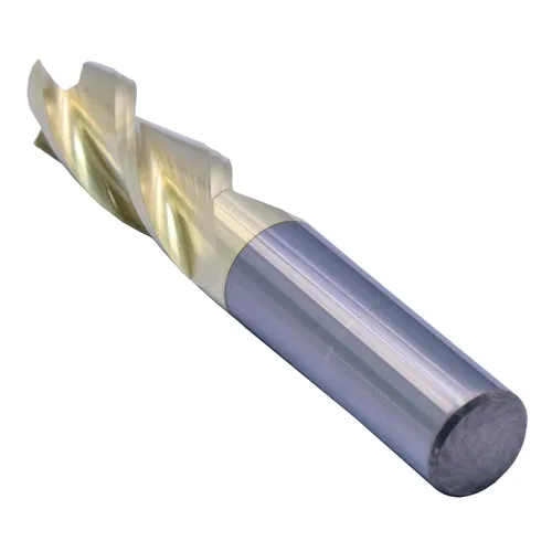 Vista 7 de Fresa cuadrada de carburo sólido de alto rendimiento de 1/2 pulgada para aluminio, recubierto de ZrN, hélice de 37 grados, 3 flautas, diámetro