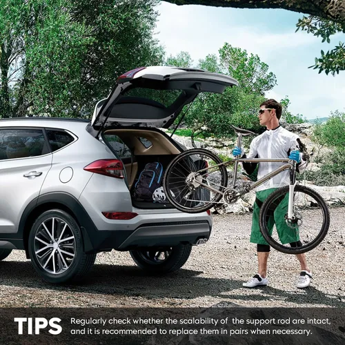 Vista 3 de 2 piezas de soporte de elevación de capó delantero para Chevrolet Corvette 1997-2004, Lincoln Navigator SG330023 4525 2007-2016