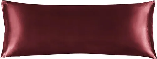 Vista 163 de BEDELITE Funda de almohada de satén para cabello y piel, súper suave y refrescante similar a las fundas de almohada de seda, paquete de 2 con cierre