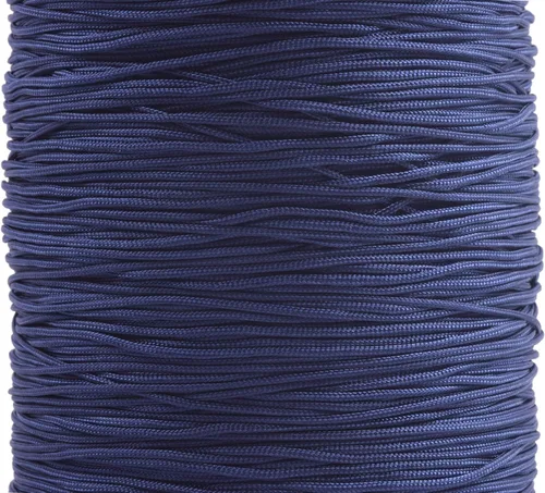 Vista 80 de KONMAY 1 rollo de cuerda de nailon de 150 yardas, trenzado de 0.016 in de nailon Shamballa Macramé/cordón de cuentas, cordón de nudo chino, cuerda