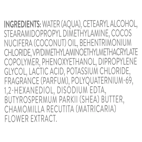 Vista 5 de Suave Crema de mantequilla rizadora para cabello rizado y rizado, con aceite de coco 100% natural, manzanilla y manteca de karité, sin parabenos