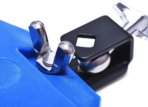 Vista 3 de Jam Block - Instrumento de percusión musical, plástico, color azul