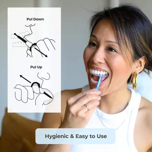 Vista 3 de PUL - Paquete de 1 Herramienta Reutilizable para Quitar Alineadores Transparentes – Compatible con Invisalign, Brackets Removibles, Retenedores